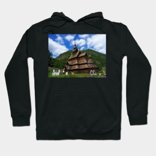 Norway. Borgund stave church. Hoodie